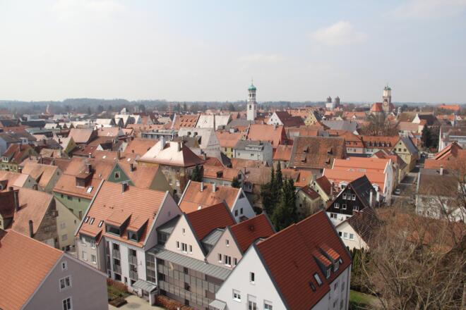 Memmingen von oben