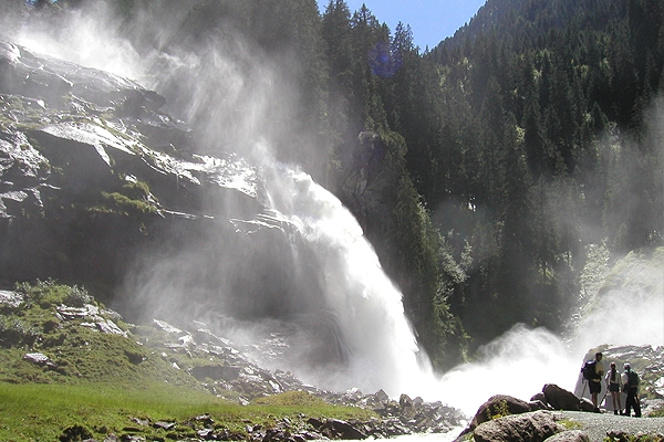 Die Krimmler Wasserfälle - der Start oder das Ziel unserer Tour