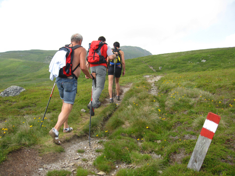 Am Weg zum Eggerjoch