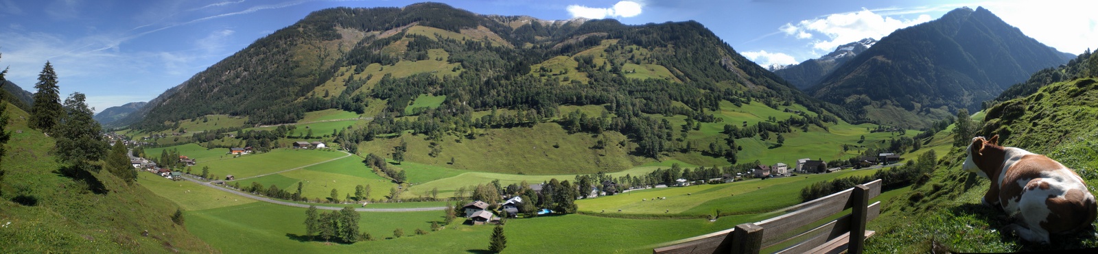 Panorama Fuscher Höhenweg