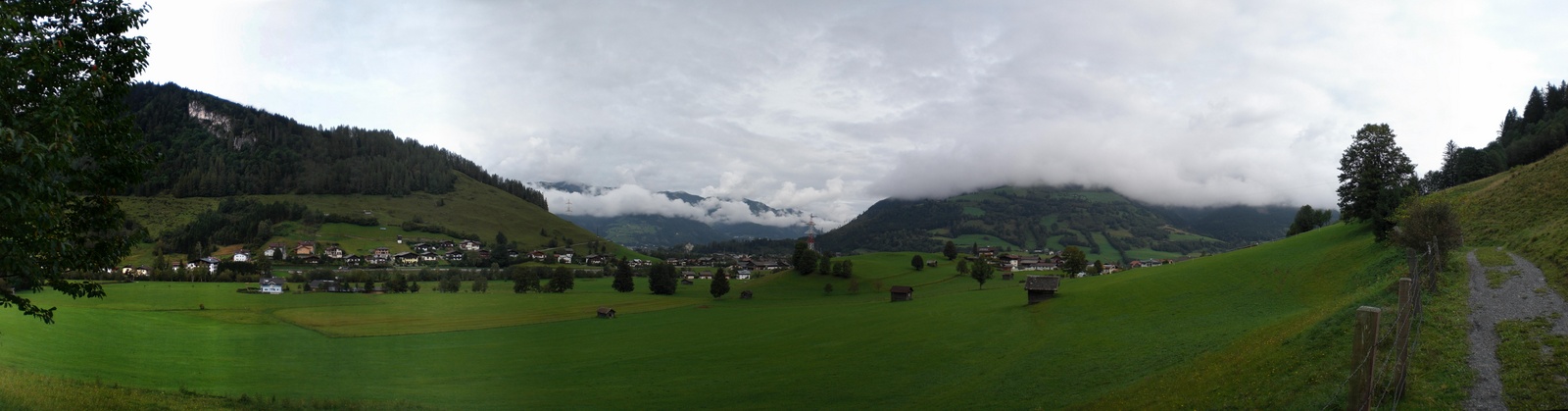 Panorama Richtung Bruck