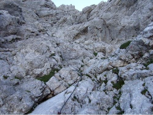 Seilversicherter Aufstieg (B/C) zur Gamshalt