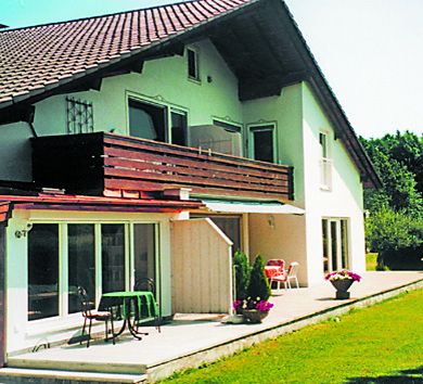 Hausansicht Ferienwohnung Haas