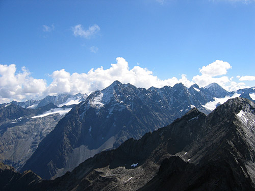 Blick auf den Lüsener Fernerkogel