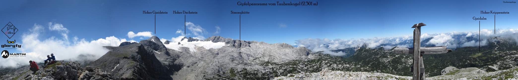Taubenkogel Gipfelpanorama