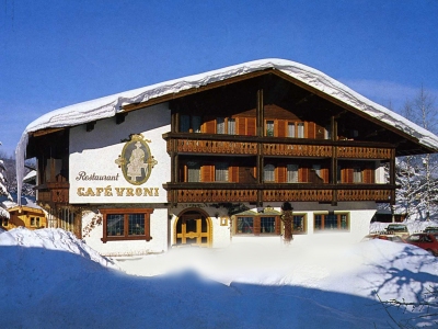 Unser Haus im Winter