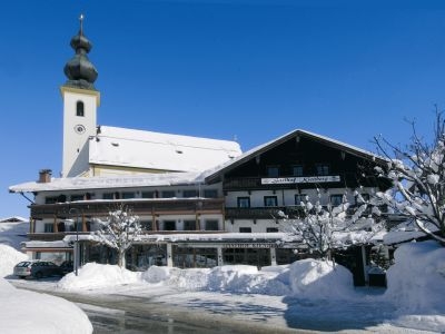 Hausansicht im Winter