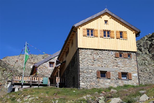 Kaunergrathütte von Osten