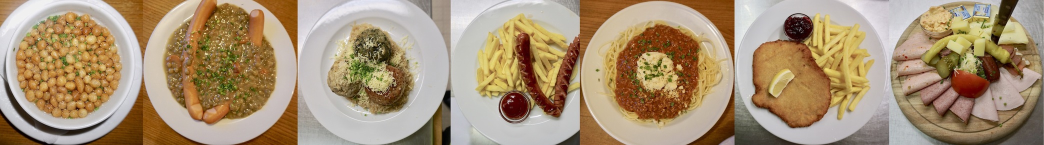 Gutes Essen aus der Küche - guten Appetit