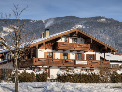 Unser Haus im Winter