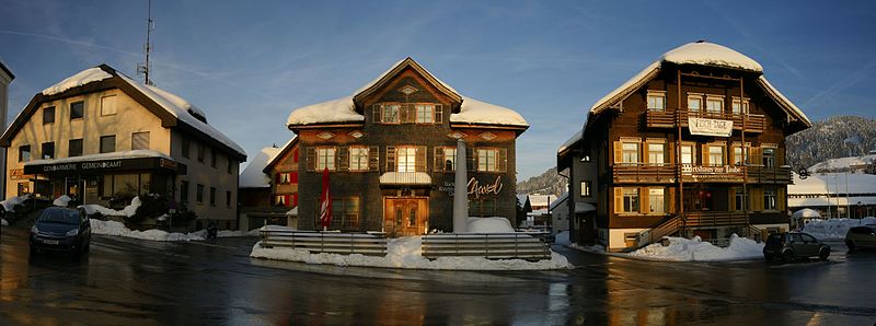 Alberschwende Dorfplatz