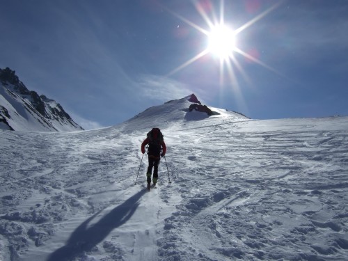 wird zum Kronenjoch steiler
