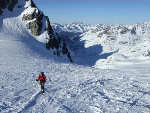 Kurz vor dem Jamjoch