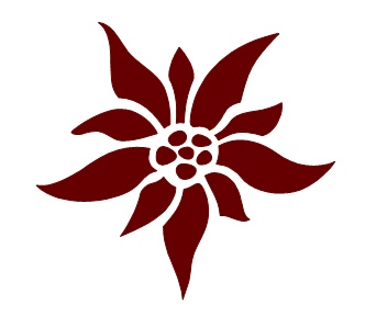 Deutsche Alpenstraße Logo Straßenschild