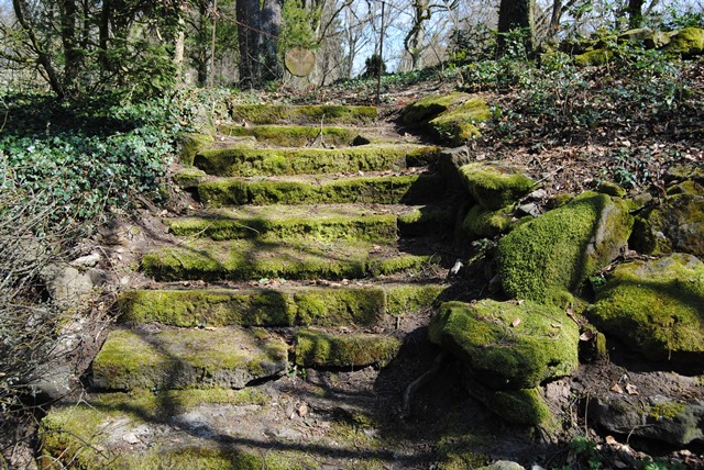 Treppe im Schlosspark