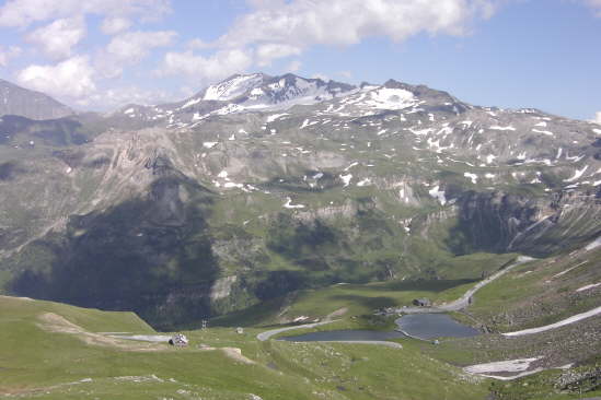 Blick vom Fuscher Törl.