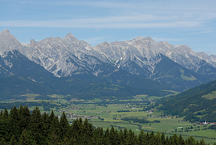 Blick in die Bergwelt