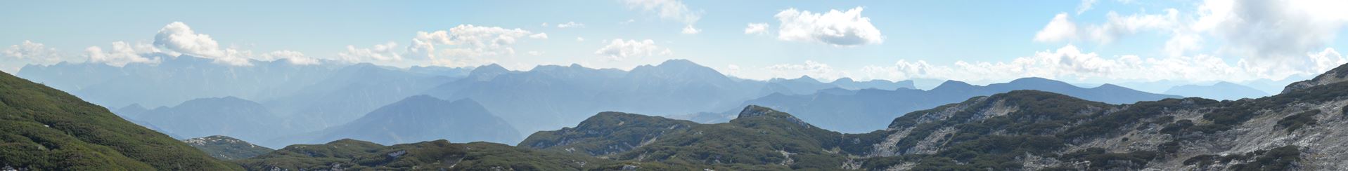 Schöne Fernsicht auf das Tote Gebirge