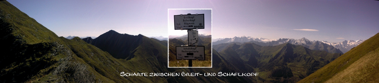 Scharte zwischen Breit- und Schaflkopf