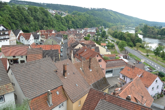 Blick auf Homburg und das Maintal
