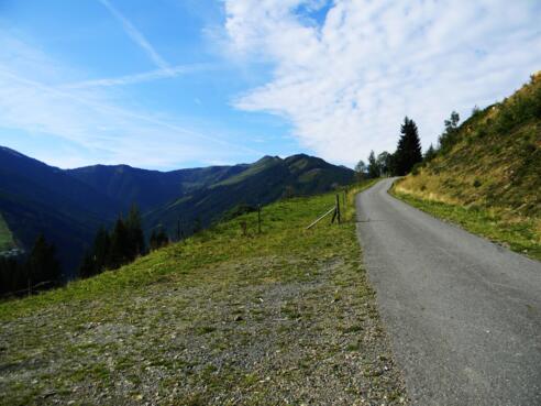 MTB Weg zur Hecherhütte