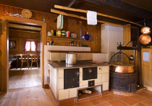 Stube in der Ellmaualm