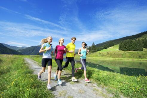 Laufen in Saalbach Hinterglemm