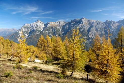 Blick auf Kesselspitze