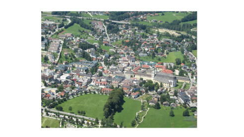 Mondsee von oben