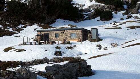 Halterhütte ca. 1405m