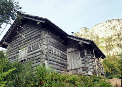 Grünbergalm-Jagdhütte ~1250m