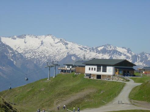 Bergstation der Wildkogelbahnen
