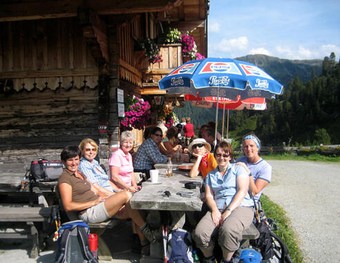 Einkehr bei der Trattenbach Grundalm