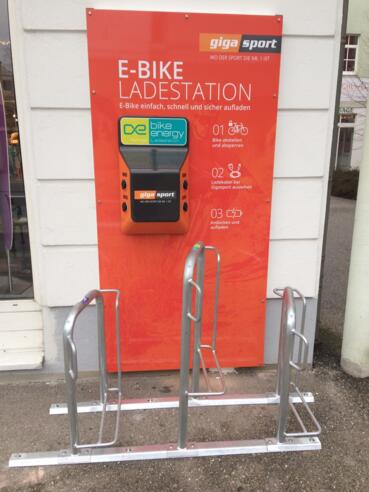 E-Bike Ladestation Gigasport