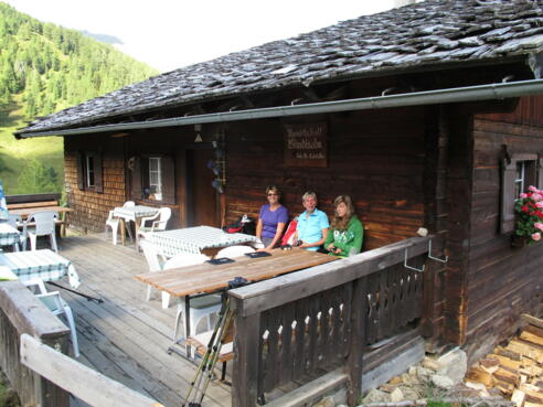 Auf der Blindis Alm