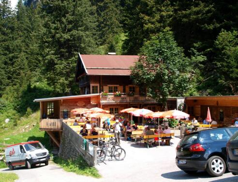 Grüne Wand Haus 1436m