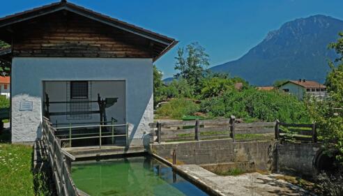 Kraftwerk Eggersäge Energiewanderweg Station 9