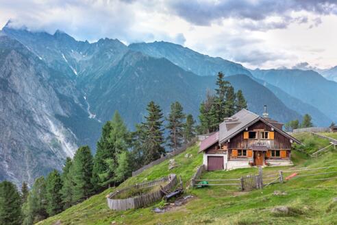 Armelenhütte, 1747m