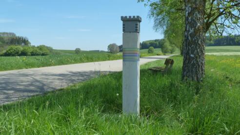 Eingangsstele Mindelheim