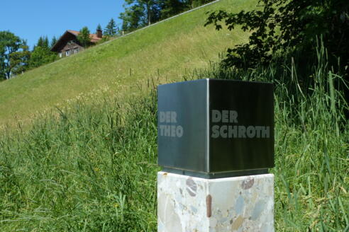 Eingangsstele Oberstaufen