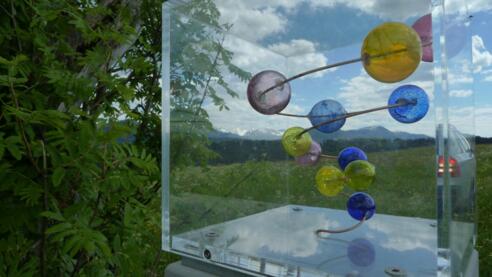 Eingangsstele Oy-Mittelberg