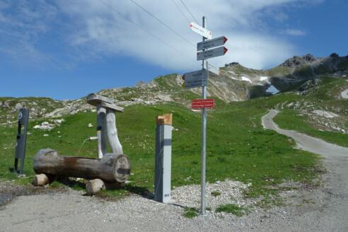 Eingangsstele Oberstdorf