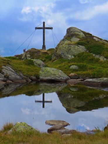 Gipfelkreuz des Breitspitz
