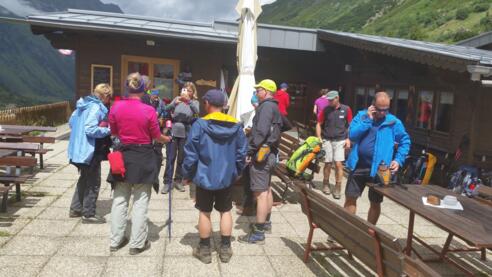 Einkehr in der Gletscherstube