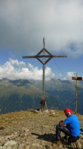 Gipfelkreuz der Langschneid