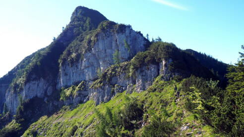 Gruberhorn 1732m vom Verbindungsgrat Regenspitz