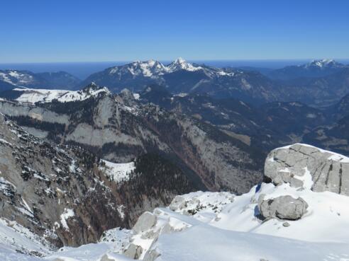 Am höchsten Punkt dieser Skitour