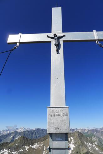 Gipfelkreuz der Lasörling