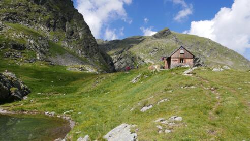 Die Glaurit- oder Geigenseehütte