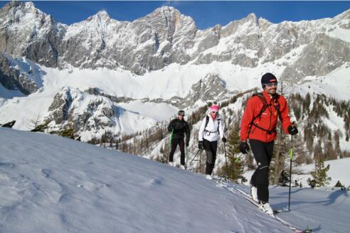 Skitourenparadies in der Ramsauer Almenregion